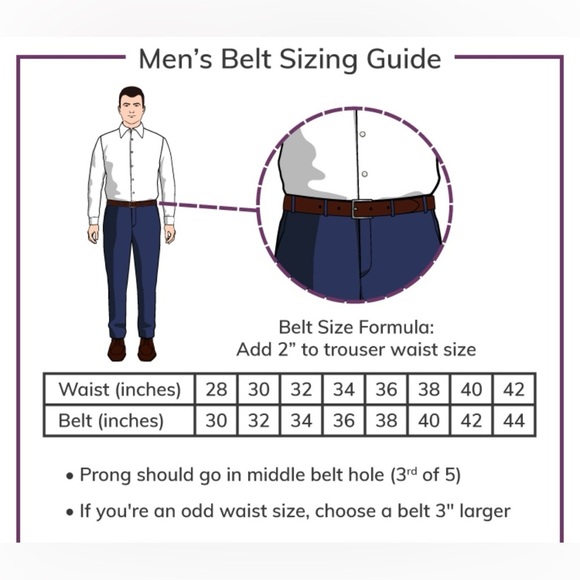 Cole Haan Men’s Black Dress Belt Solid Brass Gold Tone Buckle Size 36 - Picture 12 of 12